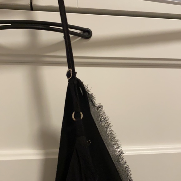 Deep V Neck Black Romper - Picture 5 of 5